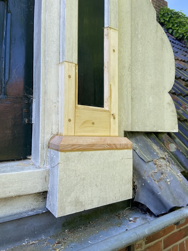 Houtrot herstel dakkapel - Foto 1